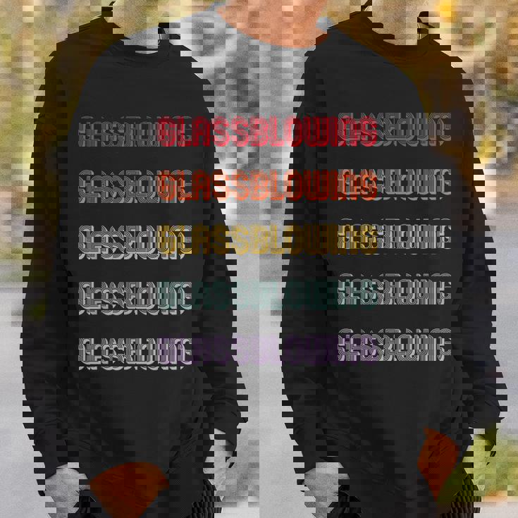 吹きガラス スウェットシャツ 彼への贈り物