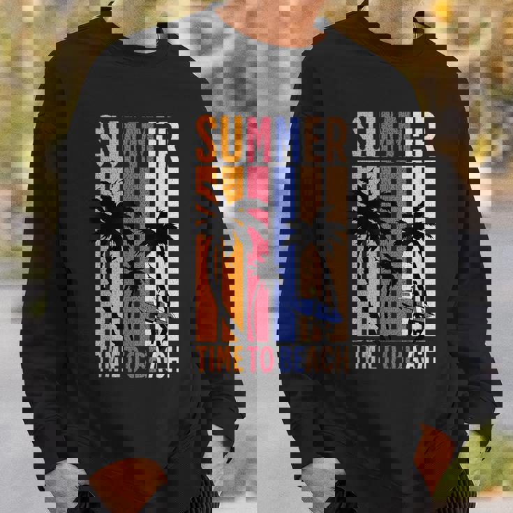 夏 Time To Beach クールバイブ スウェットシャツ 彼への贈り物