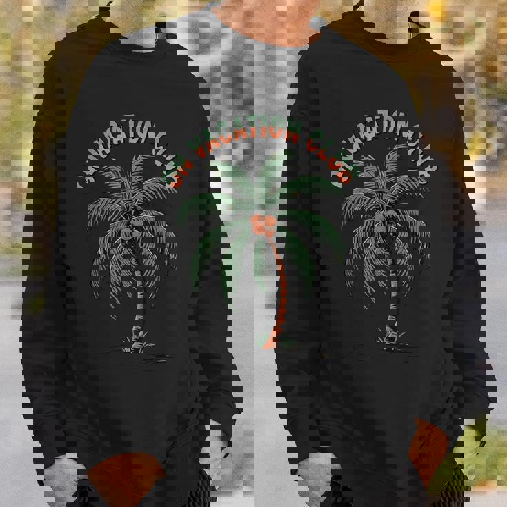 夏ビーチフェスティバル休暇夏休み Onacation Club スウェットシャツ 彼への贈り物