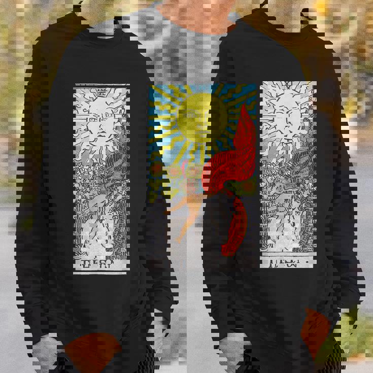 太陽のタロットカード スウェットシャツ 彼への贈り物