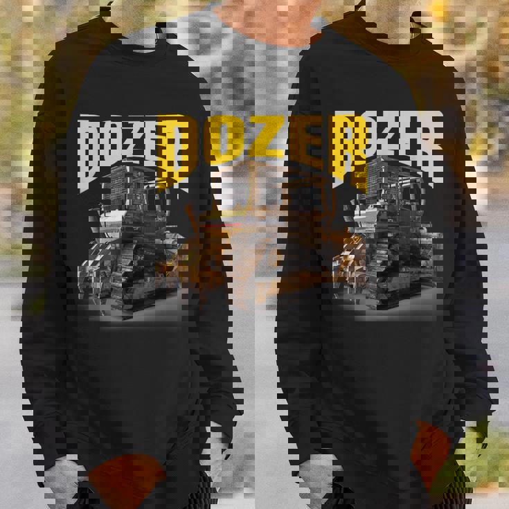 完璧な重機ブルドーザーtシャツ スウェットシャツ 彼への贈り物