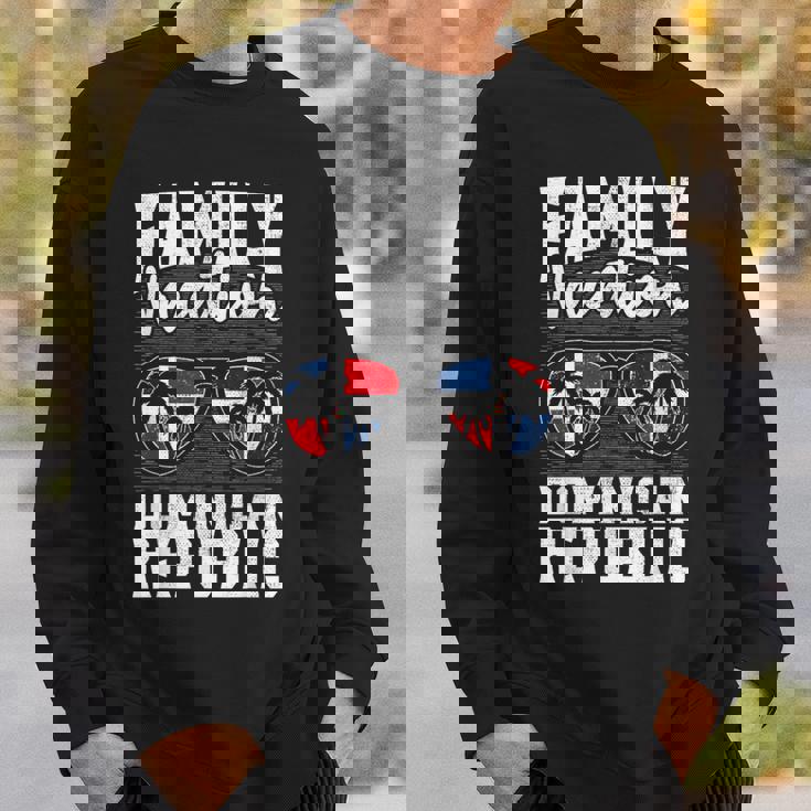 家族旅行 ドミニカ共和国 休日 バケーション トリップ ドミニカ共和国 スウェットシャツ 彼への贈り物