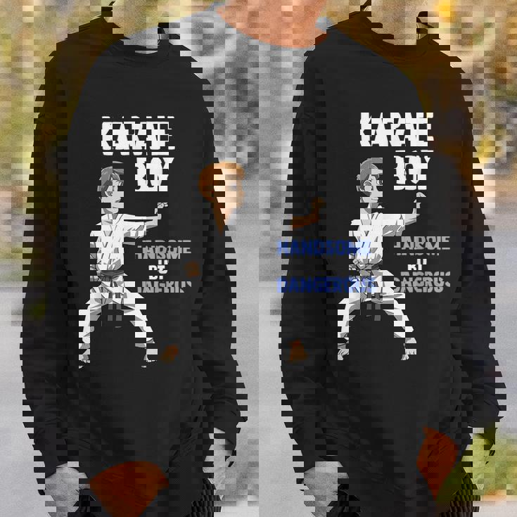 少年空手 キッズ空手ファイター格闘技 スウェットシャツ 彼への贈り物