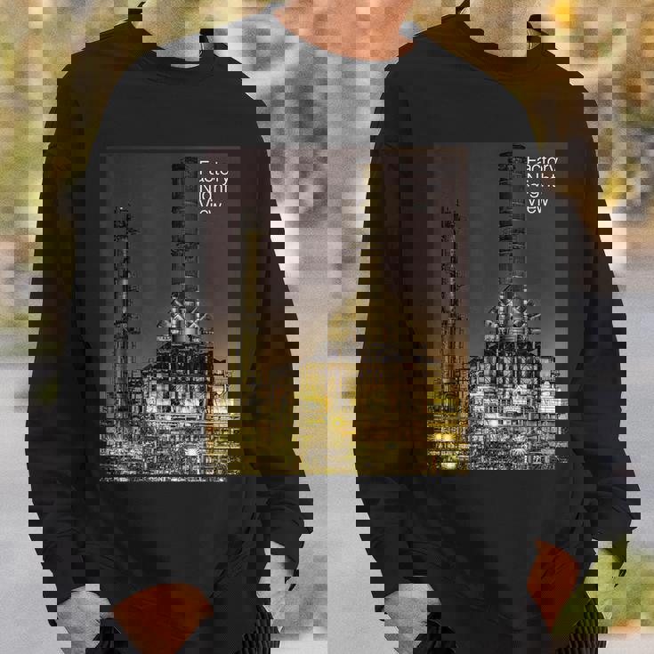 工場夜景 -Factory Nightiew- スウェットシャツ 彼への贈り物