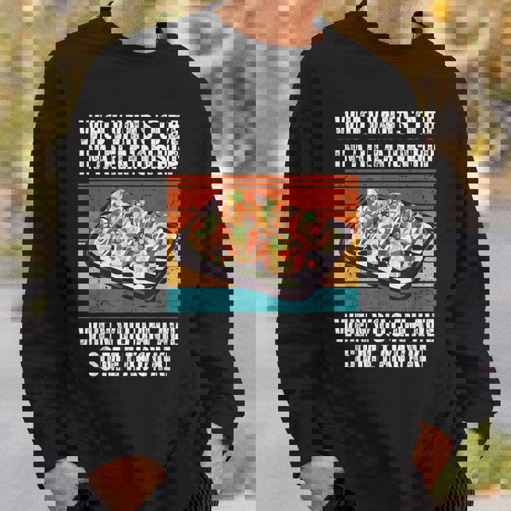 恋愛をしたいヴィンテージ可愛いたこ焼き スウェットシャツ 彼への贈り物