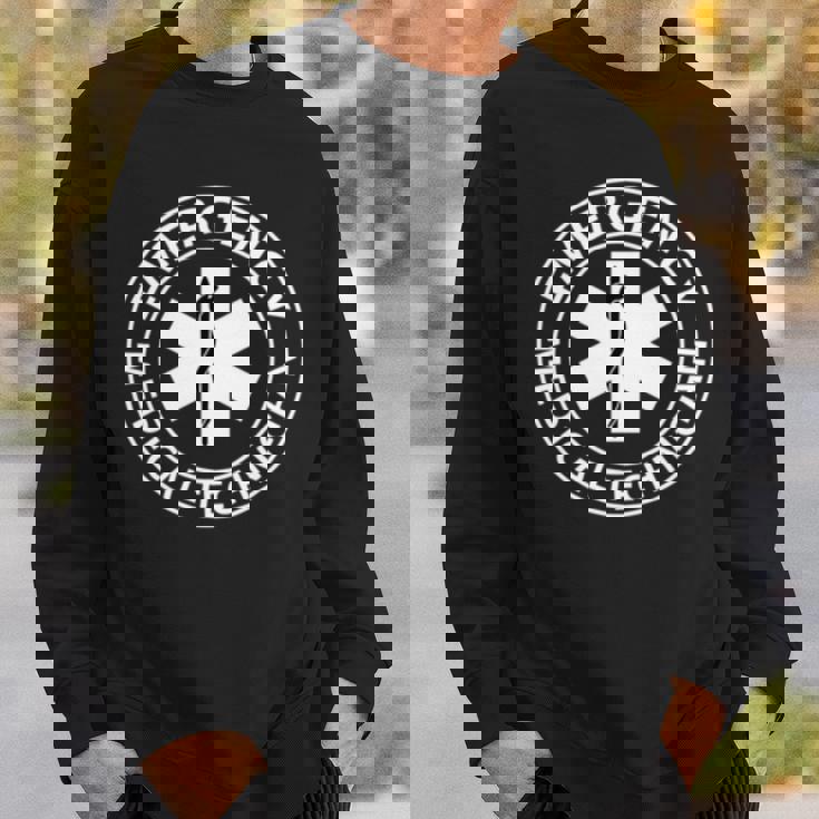 救急医療技術者 Emt Ems メンズ レディース 救急救命士 長袖tシャツ スウェットシャツ 彼への贈り物