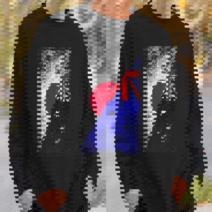 日本とオーストラリアの国旗 日本オーストラリア。 スウェットシャツ 彼への贈り物