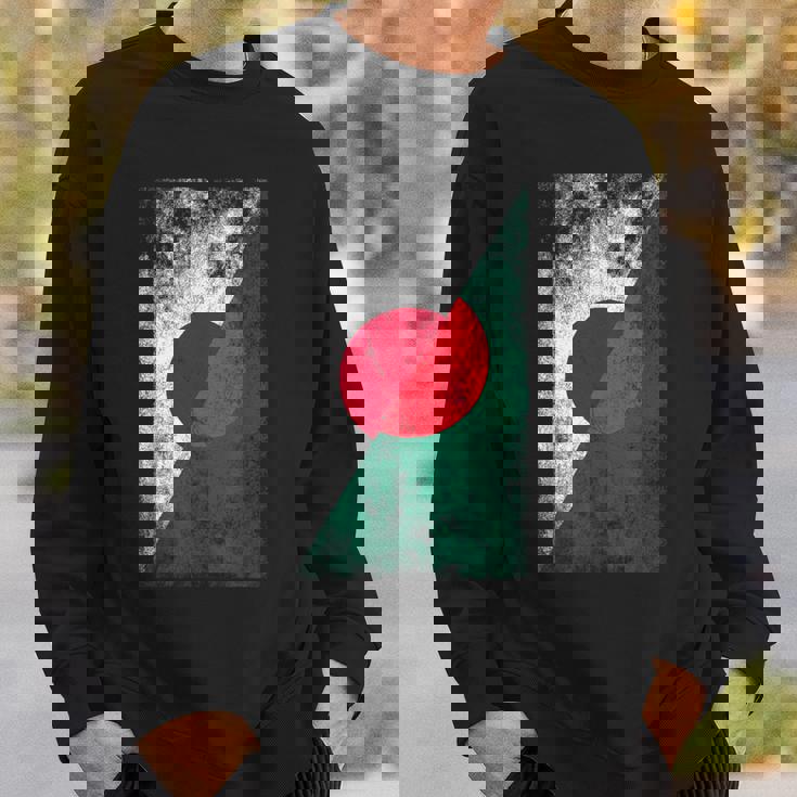 日本とバングラデシュの旗 日本のバングラデシュ スウェットシャツ 彼への贈り物