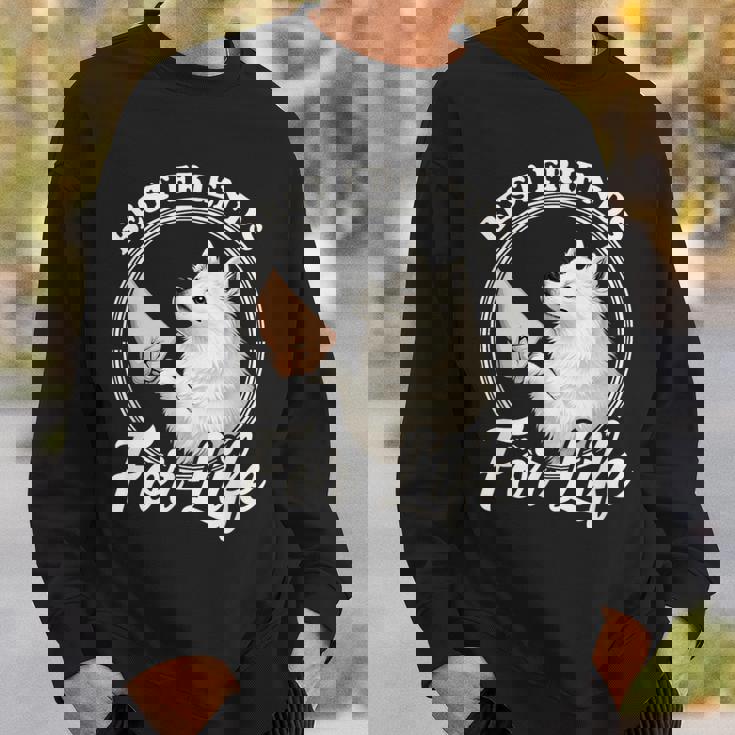 日本スピッツ 犬好きデザイン 美しい日本スピッツ スウェットシャツ 彼への贈り物