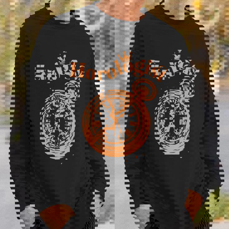 時計製作者 時計製作者 時計師 時計 長袖tシャツ スウェットシャツ 彼への贈り物