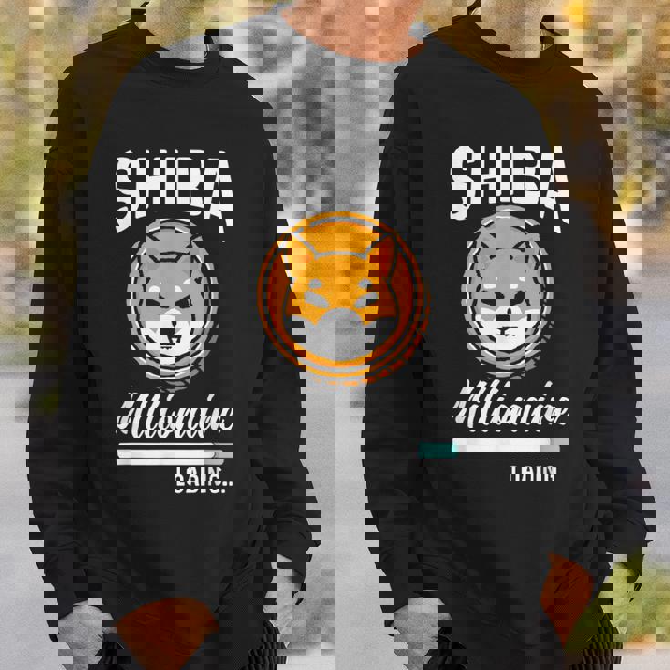 柴億万長者積載 おもしろトークンコイン 柴犬クリプト スウェットシャツ 彼への贈り物