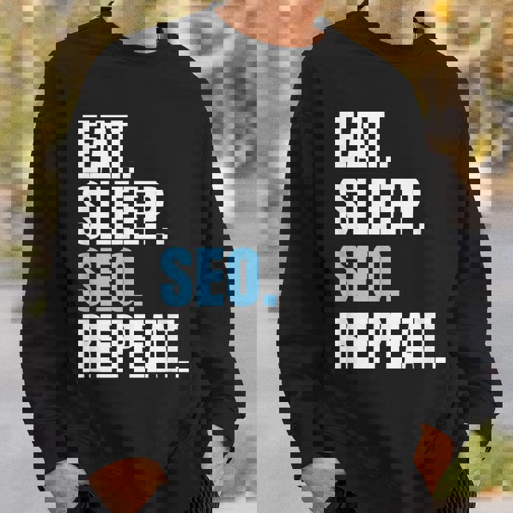 検索エンジン最適化 Eatleepeo Repeateo スウェットシャツ 彼への贈り物