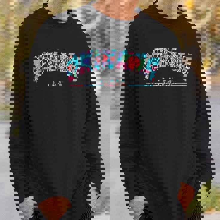 沖縄島 日本 うちなあんちゅう 琉球備形 沖縄紅型びんがた スウェットシャツ 彼への贈り物