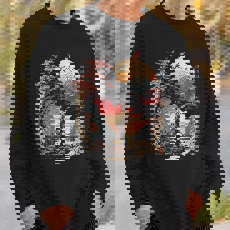 浮世絵 アート 神奈川 ヴィンテージ 和 タトゥー アート グラフィック スウェットシャツ 彼への贈り物