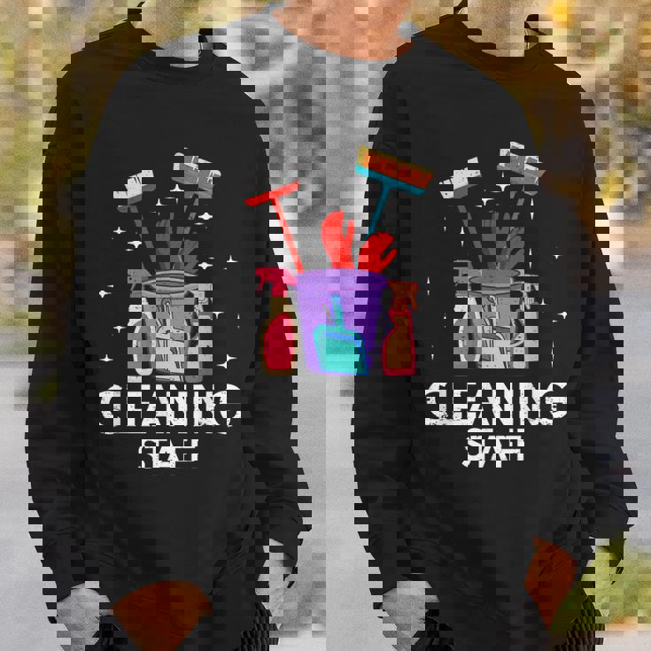 清掃スタッフ ハウスキーパー クリーナー ハウスキーピングスタッフ スウェットシャツ 彼への贈り物