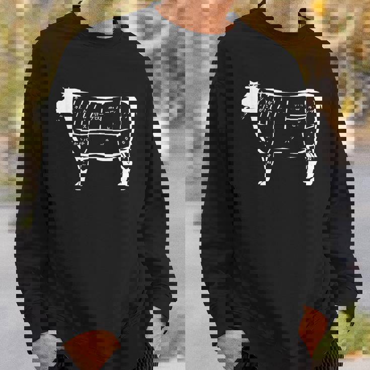 牛肉部位 スウェットシャツ 彼への贈り物