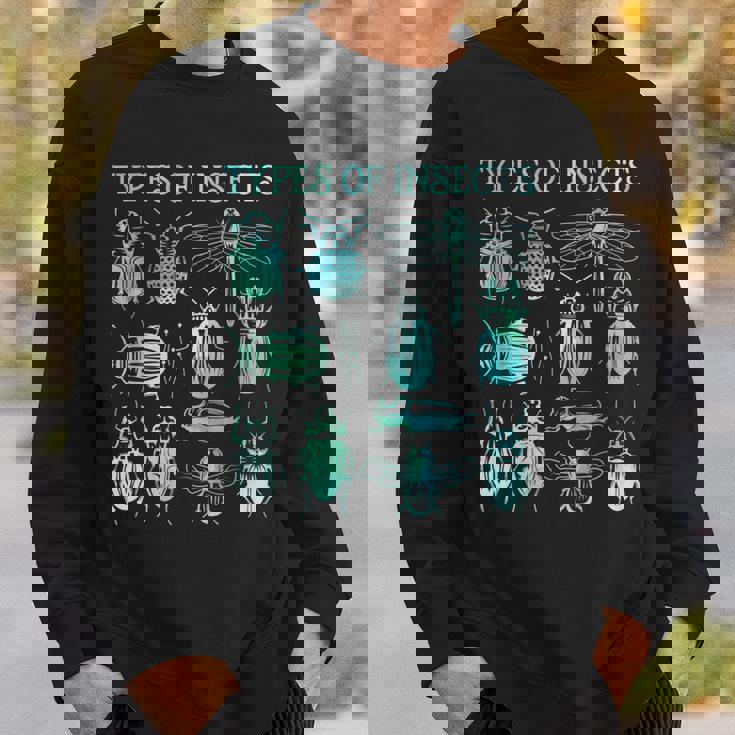 生物学 甲虫の種類 昆虫愛好家 スウェットシャツ 彼への贈り物