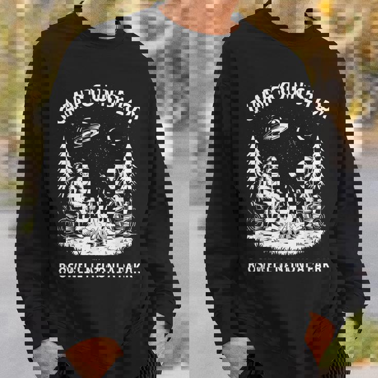 皮肉なサマーキャンプカウンセラー エイリアン国立公園 ロズウェル スウェットシャツ 彼への贈り物