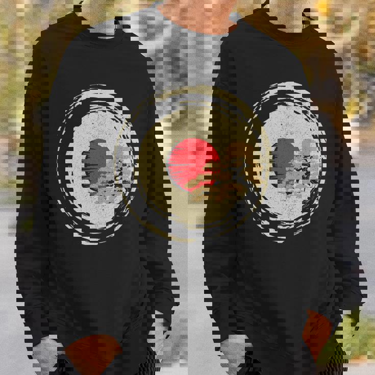 盆栽日本禅tシャツ 長袖tシャツ スウェットシャツ 彼への贈り物