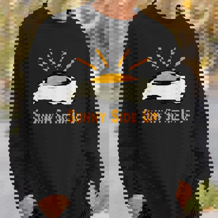 目玉焼き サニーサイドアップ スウェットシャツ 彼への贈り物