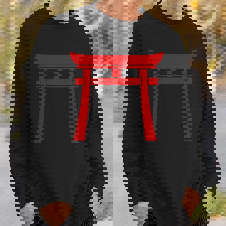 神戸鳥居門シンボル 神道日本門 スウェットシャツ 彼への贈り物