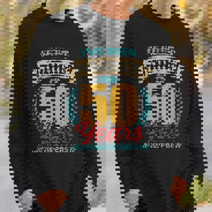 結婚50年目 結婚50周年 スウェットシャツ 彼への贈り物