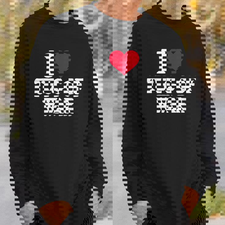 綱引き大好き スウェットシャツ 彼への贈り物