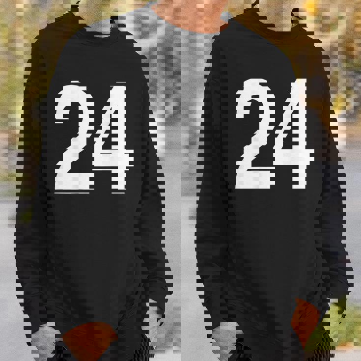 背番号24 番号付きシャツ番号 スウェットシャツ 彼への贈り物