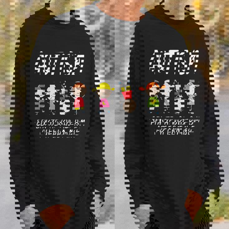 自閉症の認識 自閉症者 ギフト耐性 自閉症 スウェットシャツ 彼への贈り物