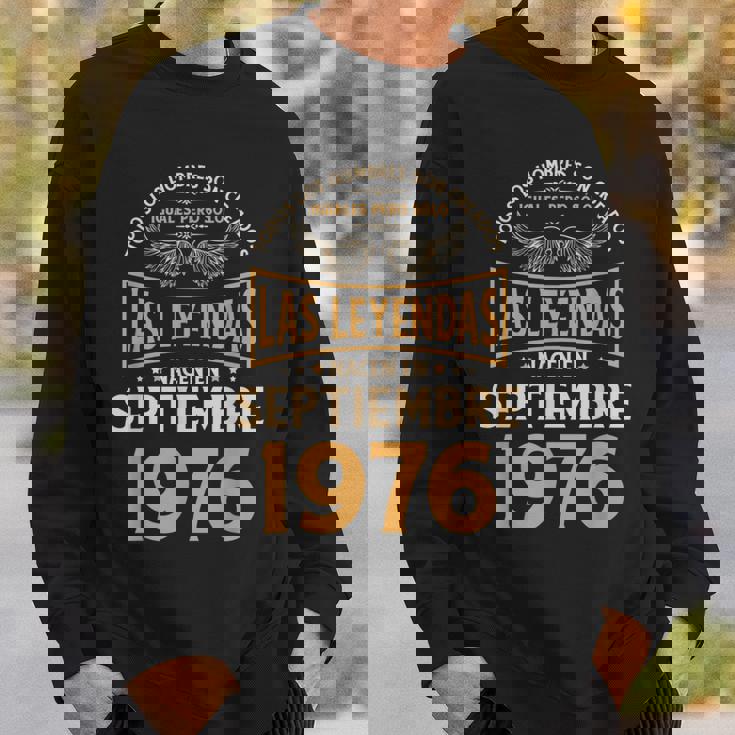 メンズ 誕生日プレゼント The Legends 1976年9月 スウェットシャツ 彼への贈り物