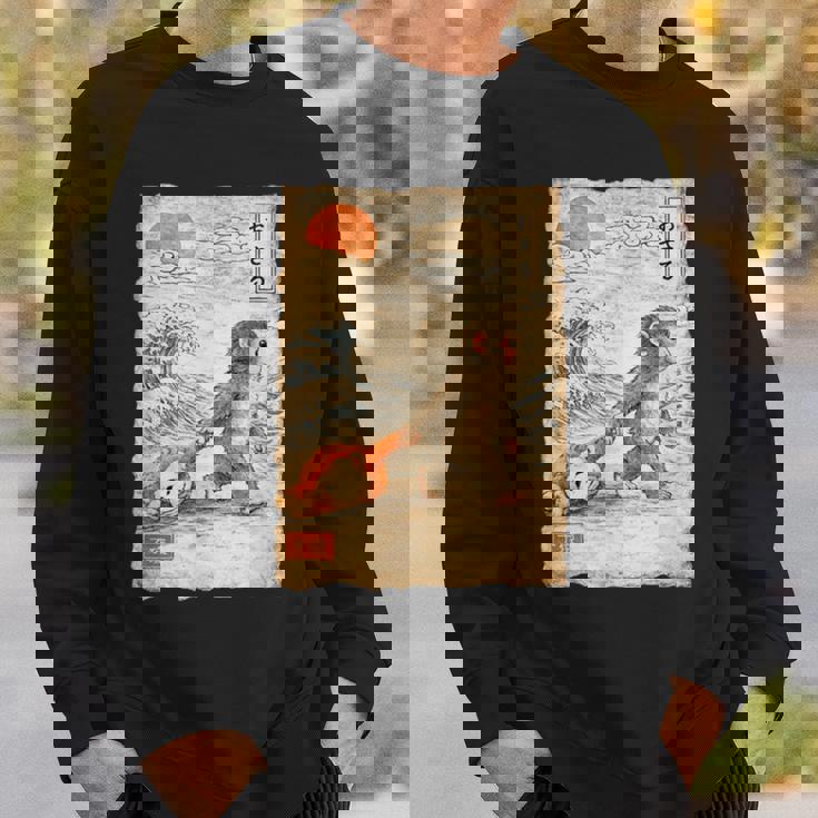 誰もが楽しめる「Punch The Monkey Baby Fun」デザイン。 スウェットシャツ 彼への贈り物