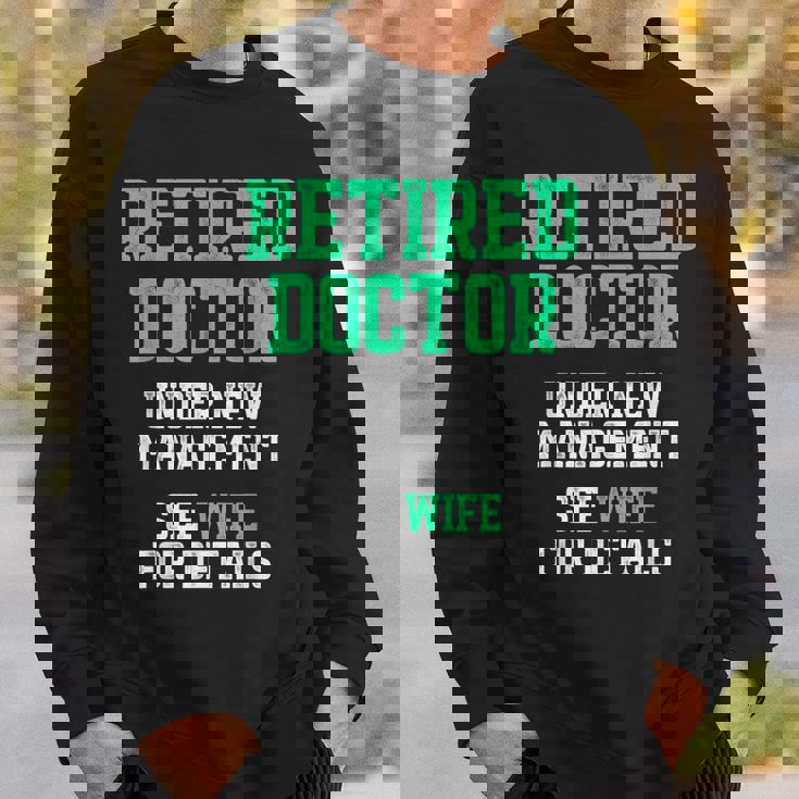 退職した医師医療md妻医師退職 スウェットシャツ 彼への贈り物