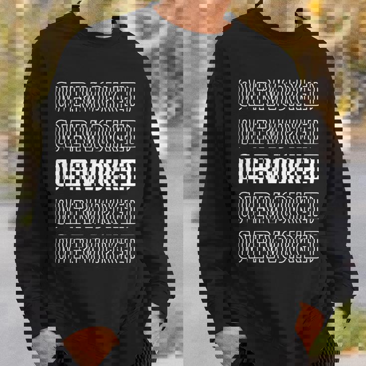 過労 スウェットシャツ 彼への贈り物