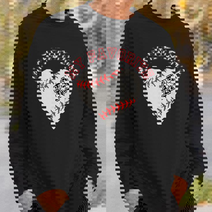 野球選手23ジャージー衣装 No＃23スポーツファンギフト Baseball Jersey Number 23 スウェットシャツ 彼への贈り物