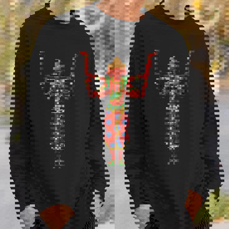 阿修羅ドット絵 スウェットシャツ 彼への贈り物