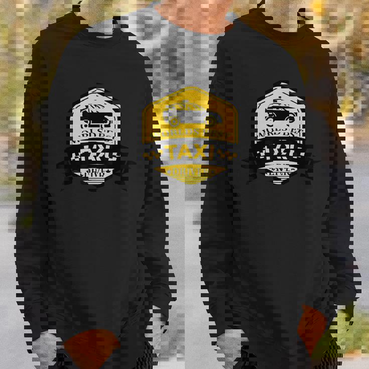 面白い タクシー運転手 世界最高のタクシー運転手 スウェットシャツ 彼への贈り物