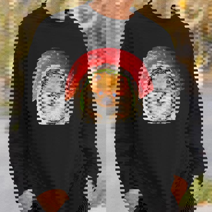 面白いtシャツ ポメラニアン 犬 イヌ 寿司 メンズ 犬好き グッズ かわいい おもしろ 面白い 服 ネタ スウェットシャツ 彼への贈り物