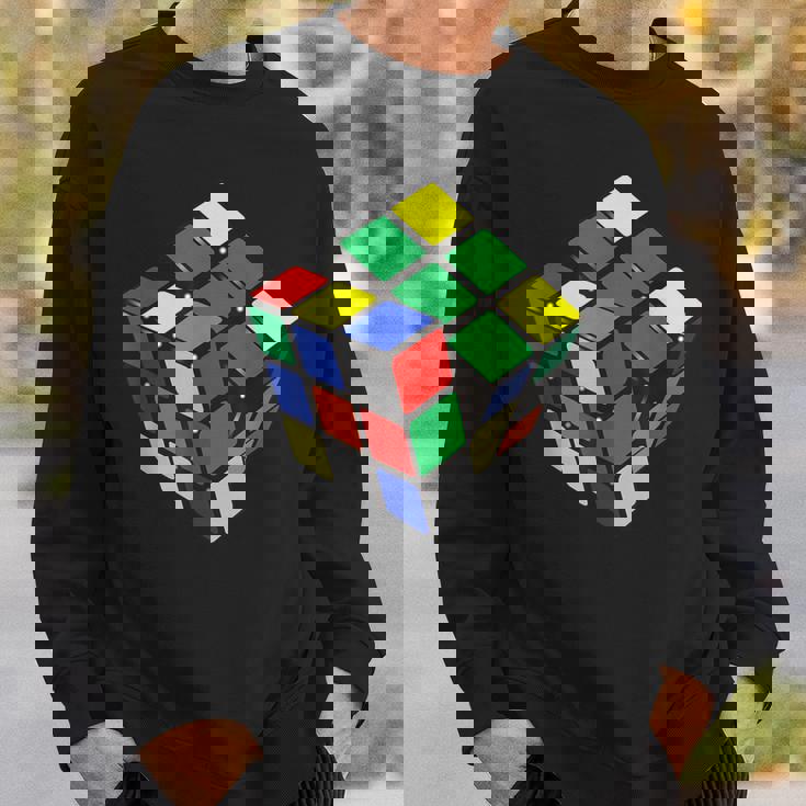 面白いオタクシェルドンパズルキューブ数学科学教師オタク スウェットシャツ 彼への贈り物