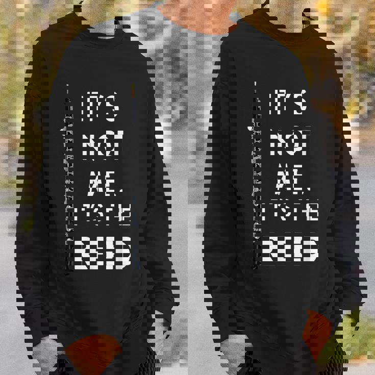 面白いオーボエ奏者 オーボイスト ミュージシャン 音楽教師 プン オーボエ スウェットシャツ 彼への贈り物