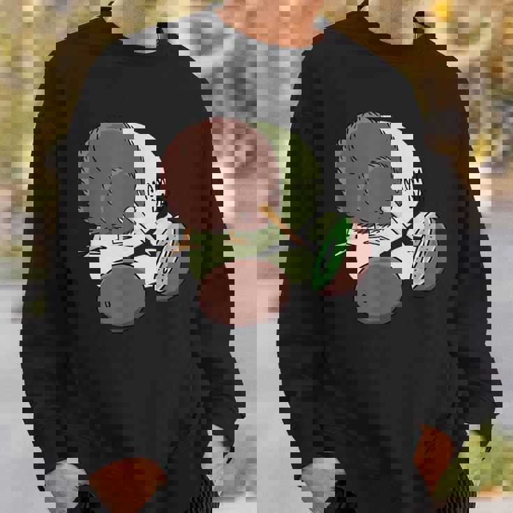 面白いキウイの鳥とキウイのフルーツキウイ、キウイの鳥好き。 スウェットシャツ 彼への贈り物