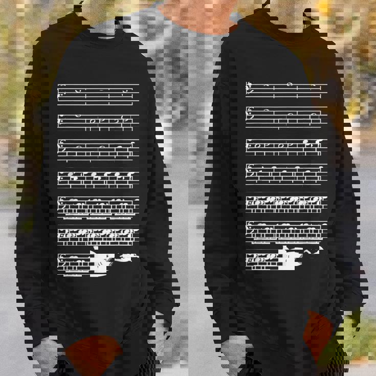 音楽好き サメ 鮫 バス記号 メロディー フレーズ ミュージシャン 音楽ファン 映画ファン おもしろ デザイン スウェットシャツ 彼への贈り物