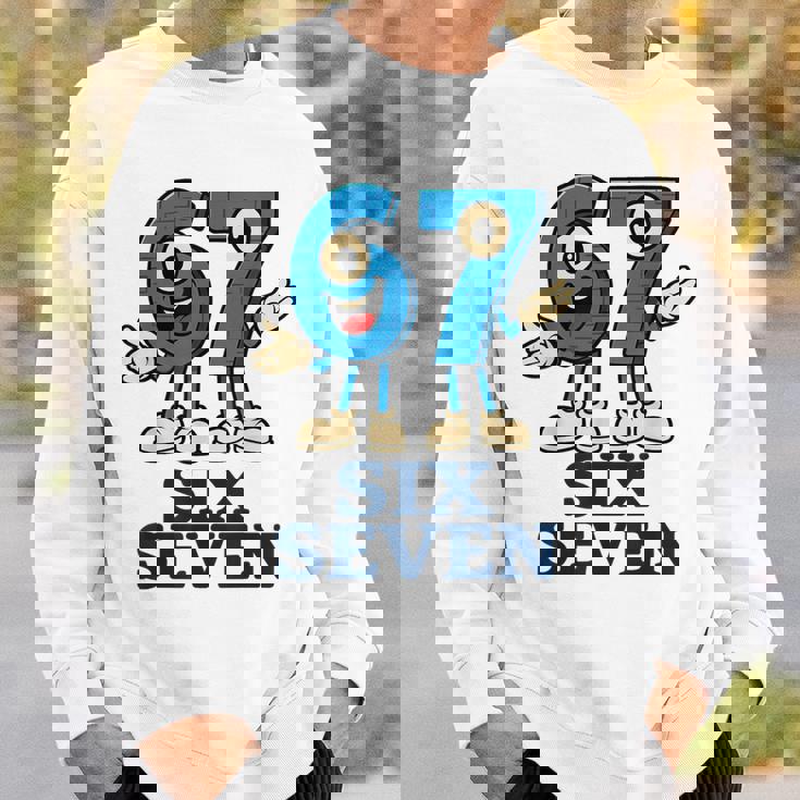 67 シックスセブン 6-7 Gen Alpha イタリアンブレインロットゲームミーム スウェットシャツ 彼への贈り物