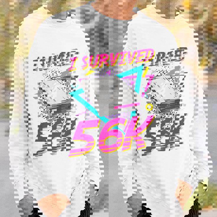 90年代 ノスタルジー レトロ 90年代 ダイヤルアップ インターネット ヴィンテージ スウェットシャツ 彼への贈り物