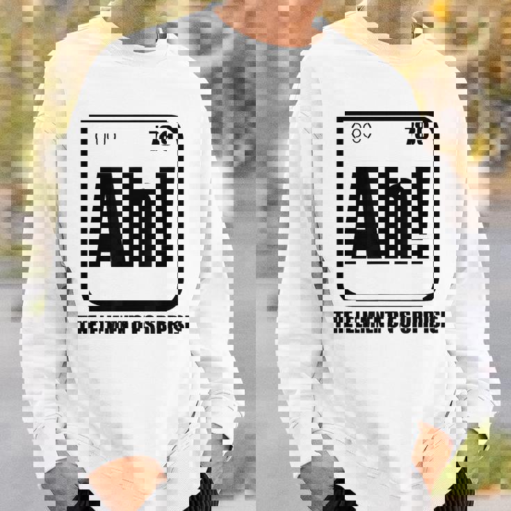 Ah The Element Ofurprise 元素周期表 ミーム スウェットシャツ 彼への贈り物