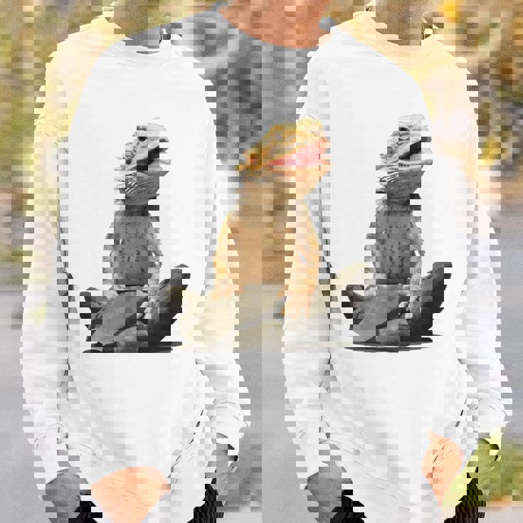 Bearded Dragon Youth Gecko Lizard Animal スウェットシャツ 彼への贈り物