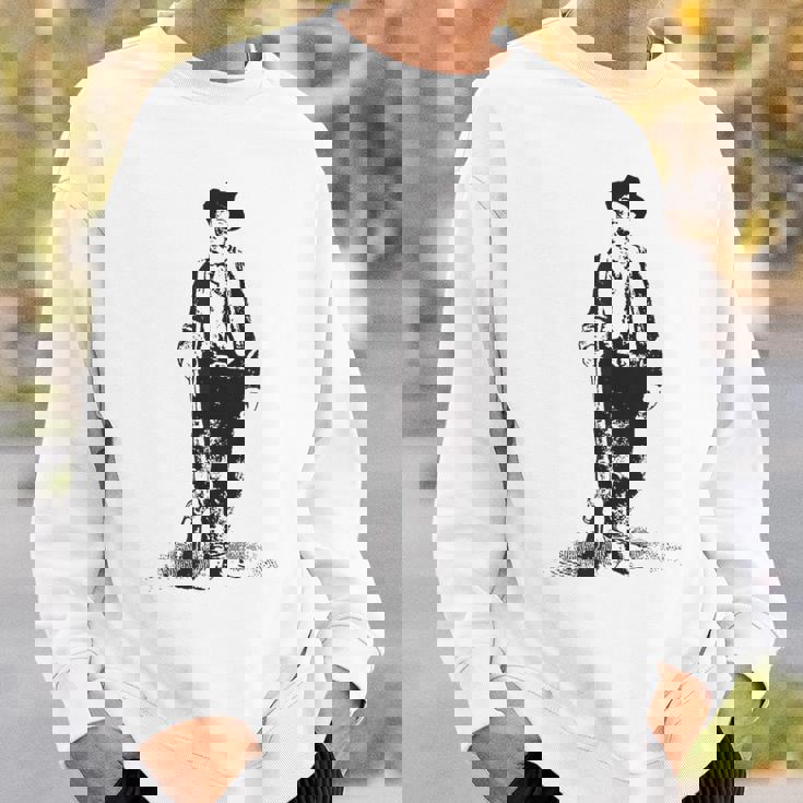 Billy Kid ガンスリンガー ガンファイターヒストリーワイルドウェストギフト スウェットシャツ 彼への贈り物