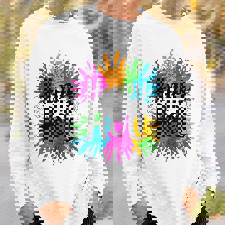 Bura Na Mano Holi Hai India Hindu Colors Happy Holi Festival スウェットシャツ 彼への贈り物