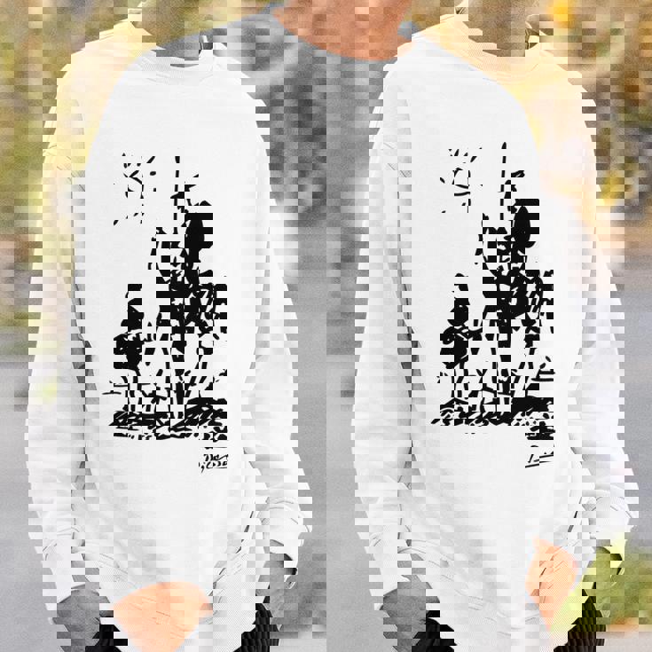 Don Quixote アートワーク 長袖tシャツ スウェットシャツ 彼への贈り物
