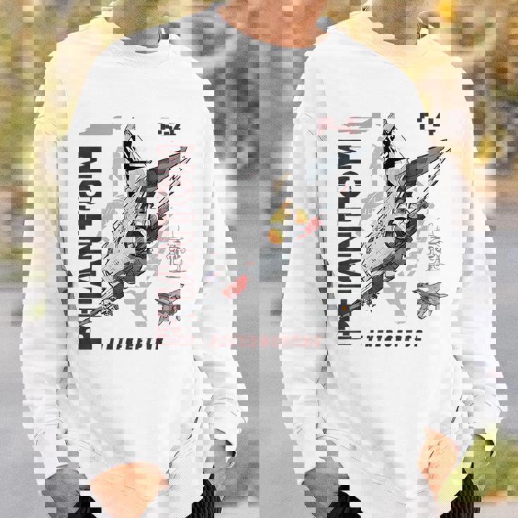 F-4 Phantom Ii ジェットグラフィック スウェットシャツ 彼への贈り物