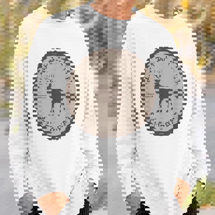 Flambeau Rivertate Forest Wisconsin Wi アウトドア 鹿 スウェットシャツ 彼への贈り物